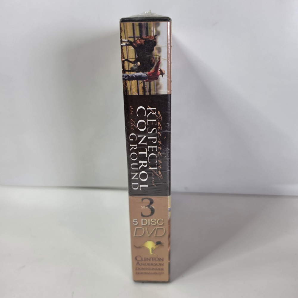 Clinton Anderson Downunder Horsemanship Gaining Respect Control Series 3 5 DVD - Picture 4 of 4